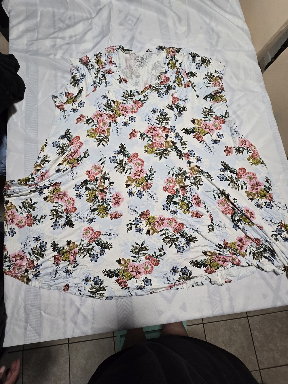 Torrid Super Soft White Dress